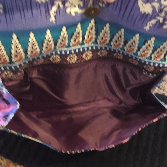 NWOT CLOTH CLUTCH BAG** - Picture 4 of 5